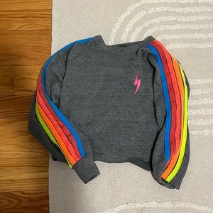 AVIATOR NATION CROPPED SWEATSHIRT